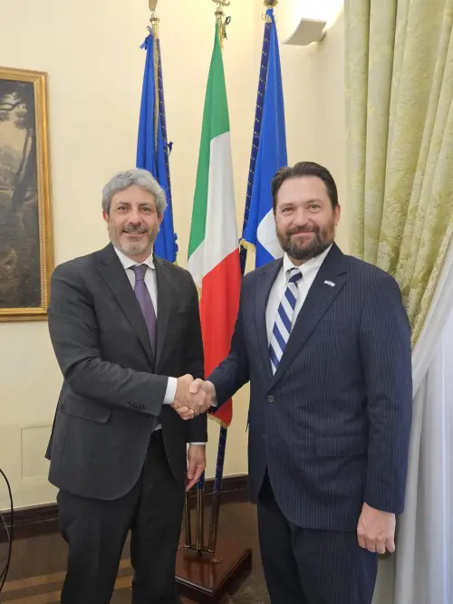 Campania, incontro tra il Presidente Fico e il Console USA Flynn